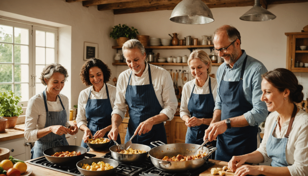 Cours courts : langue & cuisine locale