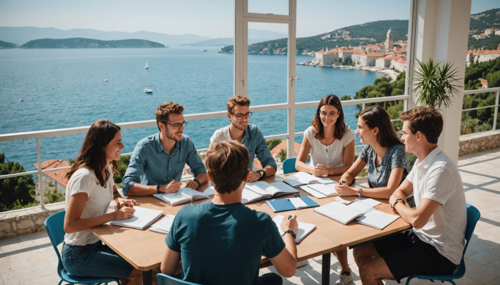 Séjours immersifs en Dalmatie : formations courtes de langue et culture locales