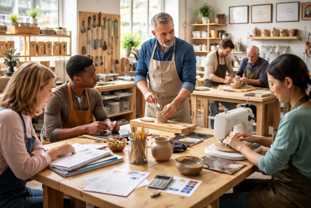 Développer vos compétences artisanales avec des formations certifiées Qualiopi et financement CPF disponible