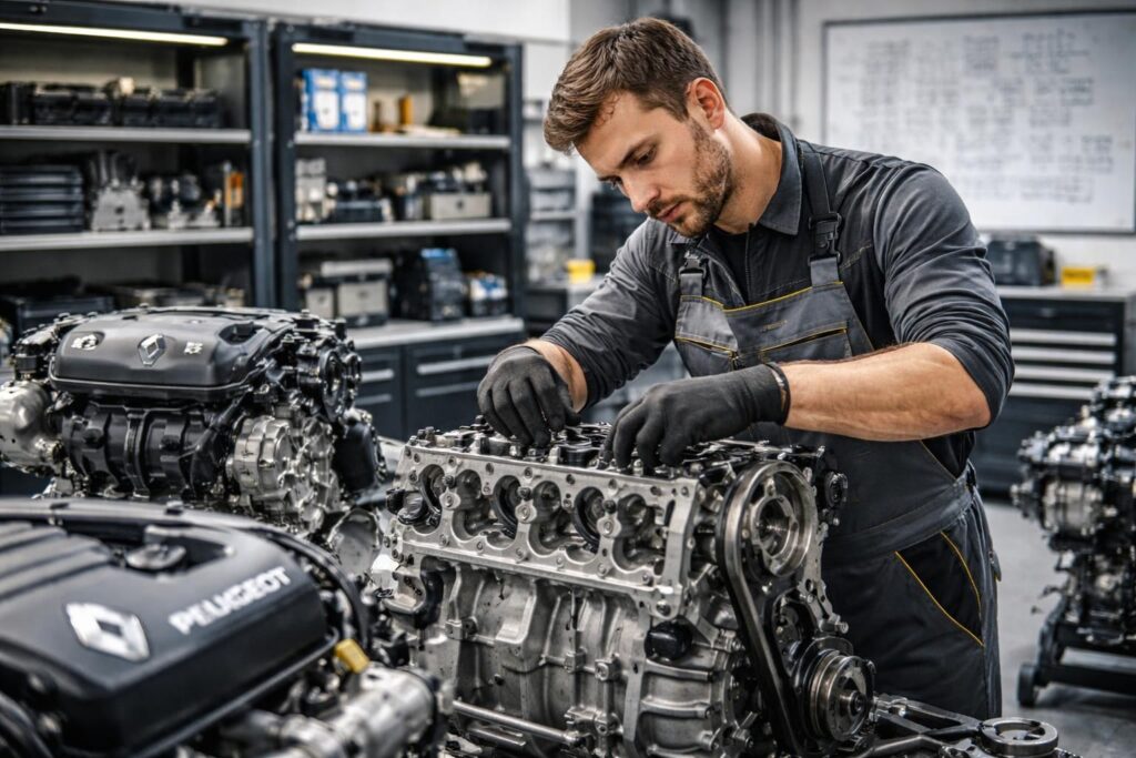 Formation automobile : devenez mécanicien expert sur moteurs Renault et Peugeot avec nos conseils