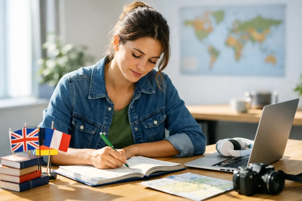 Apprendre une langue à l’étranger : ce que mesure vraiment le CECRL